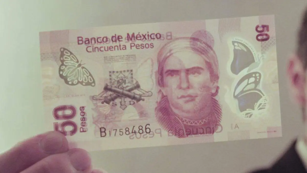 Un hombre que había recibido un billete de cincuenta pesos pensando que se trataba del diseño de José María Morelos y Pavón